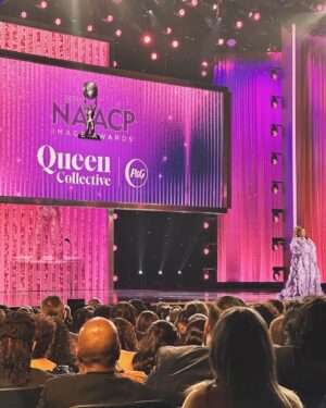 Rachel Lindsay Instagram - Spring Cleaning ✂️

Thank you to everyone that voted for @higherlearning. It’s always an honor to be nominated for an @naacpimageawards. We are so proud of the work that we do 🖤

Hair: @ken_kandy 
MUA: @christinabarras 
Dress: @lidee_woman @litagency 
Shoes: @ysl
Nails: @kiku_nail 
Necklaces: @brilliantearth @child_of_wild @thegivingkeys 
Rings: @davidyurman @cartier 
Bracelets: @tiffanyandco @davidyurman