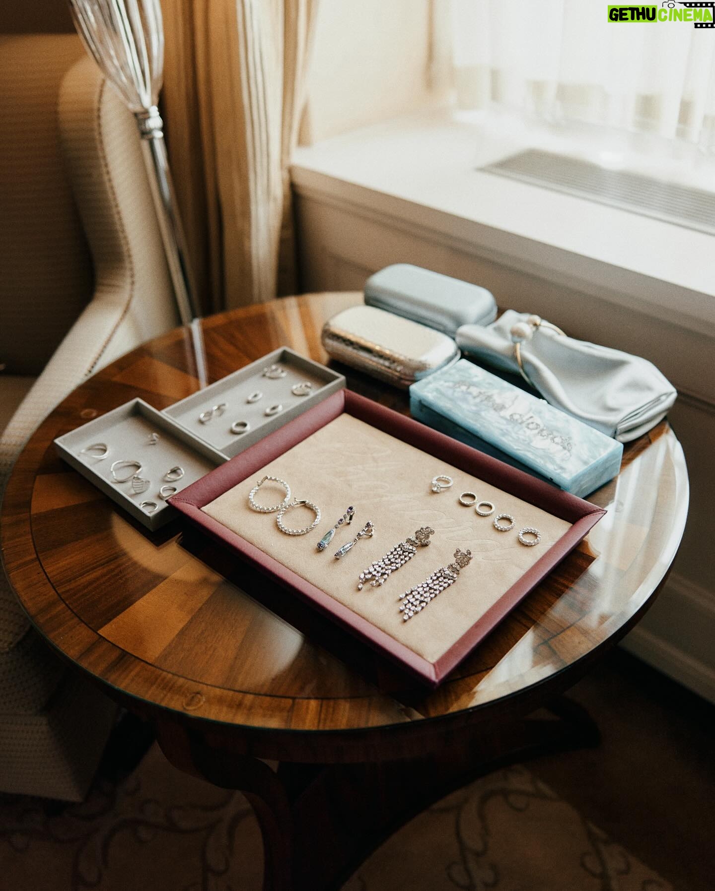 Rachel Zegler Instagram - For #RachelZegler’s second #MetGala ever, the soon-to-be star of Juliet on Broadway attended with @michaelkors in a shimmering baby blue gown that resembled flowing water in a garden fountain—with a frothy cape for a bit of extra drama. She got ready at the Pierre Hotel with her team, an impressive array of @diorbeauty, and her beloved dog, Lenny. She ended the night in a cozy sweatshirt (by Kors, of course). Click the link in the bio for more details on her getting-ready process. Photos: @emiliomadrid Styling: @sarahslutsky Hair: @claytonhawkins Makeup: @allanface