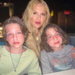 Rachel Zoe Instagram - Grateful for these boys who give me love and life and the reason to take a break from the insanity once in a while. I never understood the purpose of a weekend or an actual break for 15 years before these babies made me a Mommy..anyone else ?Soaking it all up and holding on to them extra tight for as long as they let me. 🥰❤️ #boymom #thisisus