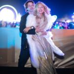 Rachel Zoe Instagram - How night 1 of @coachella weekend started @nylonmag party and how it ended with my favorite life date ❤️ @rbermanus ..💃🕺🪩 🥂