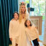 Rachel Zoe Instagram – I am very late to post because I was wanting to take in all the love and gratitude ❤️ that surrounded me and filled my heart today. Mother’s Day is my favorite day of the year and I believe that is because being a Mommy is my favorite role of my life. I have over-loved my boys since the day they were born and will continue as long as they allow me to.  This year was even more special because my Mom and Dad were here to share the day with us 🙏🏻 . I know that today is very painful for so many that are grieving loss or trying desperately to become a mother and I want to send my love to you all.  Try to be grateful everyday for the wins big or small and remember what is most important during the challenges.  Happiest Mother’s Day 💕🌸Note: the roses shown in last images are the same rose garden the boys surprised me with on Mothers Day 2019 🌹 🥀 🥹