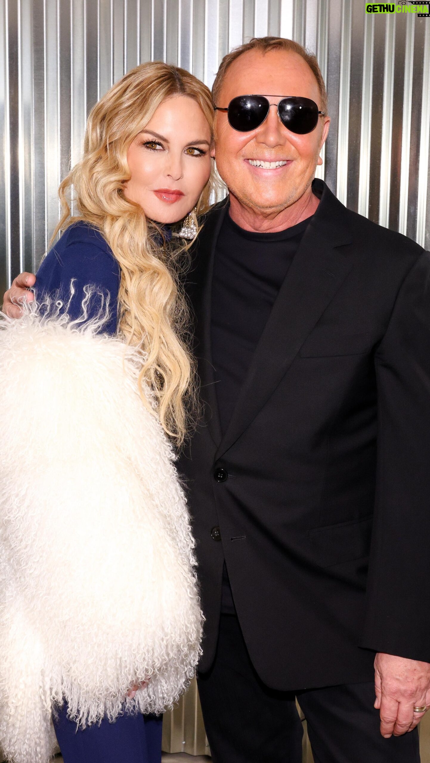 Rachel Zoe Instagram - I met @michaelkors a lifetime ago living our best lives in the same building in the west village. I love coming to #NYFW so many years later and still watching him shine his magical light on so many of us. He gives us full on NYC luxury and glamour on and off the runway. I love and adore you always Michael. β€οΈπ