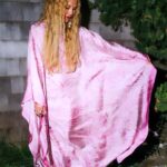 Rachel Zoe Instagram – Living in a @givenchy @barbie pink world from day to night with some of my favorite women 💕 wearing a Caftan of dreams in #givenchyplage