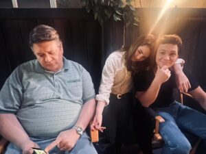 Raegan Revord Instagram - Halfway through filming season 7 ❤️‍🩹🥺