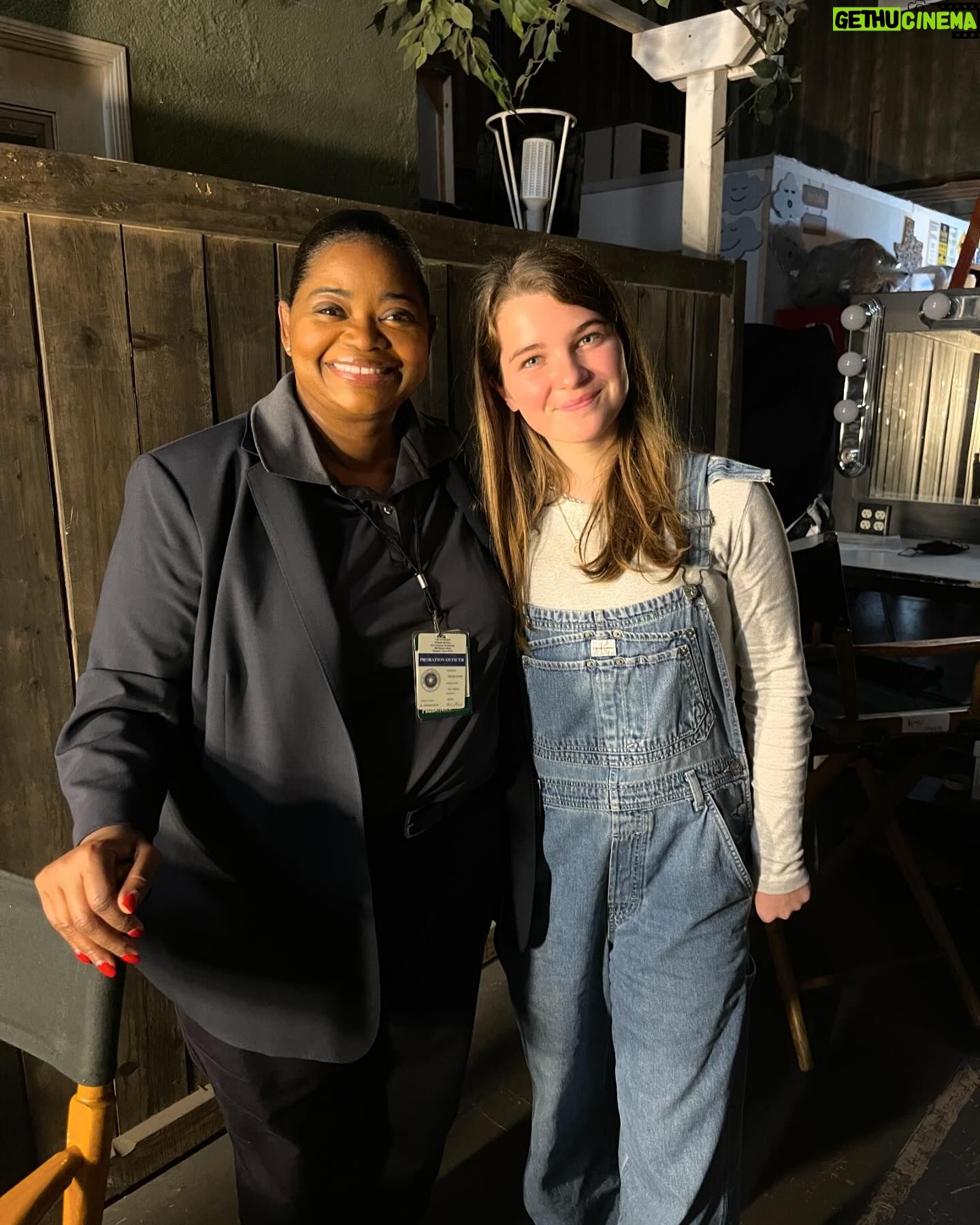 Raegan Revord Instagram - New episode of @youngsheldoncbs tonight with the sweetest guest star @octaviaspencer ❤️