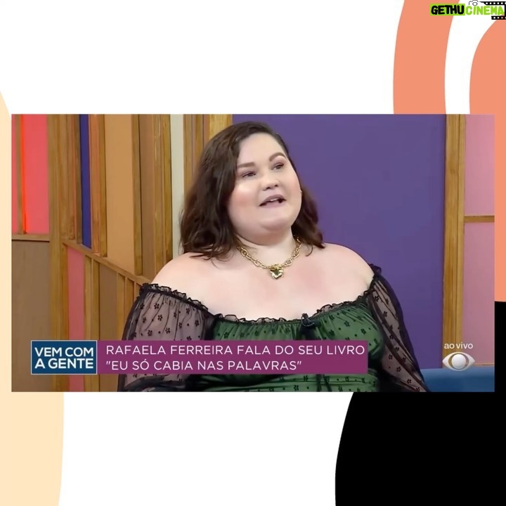 Rafaela Ferreira - 3.2K Likes - Aproveitando o #tbt de hoje pra compartilhar algumas matérias e entrevistas que saíram nos últimos dias! 😍
Rio, você foi MARAVILHOSO!!! Nosso lançamento de EU SÓ CABIA NAS PALAVRAS em terras cariocas, deixou o coração quentinho. ❤️
Já garantiu o seu?
Vai lá! O link tá na bio!
Assessoria: @julycaldas
Agência: @montenegrotalentsoficial