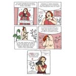 Rafaela Ferreira Instagram - AGENDA ABERTA! ❤️ @carolito.hq é jornalista, ilustradora, escritora e maravilhosamente fez essa tirinha BAPHO 🌸 @ferreirarafaela é atriz, escritora e faz parte do movimento anti gordofobia 💜 Quem ainda não conhece, sigam essas maravideusas 😍