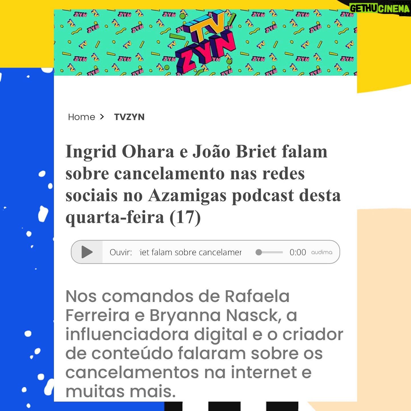 Rafaela Ferreira - 3.2K Likes - Aproveitando o #tbt de hoje pra compartilhar algumas matérias e entrevistas que saíram nos últimos dias! 😍
Rio, você foi MARAVILHOSO!!! Nosso lançamento de EU SÓ CABIA NAS PALAVRAS em terras cariocas, deixou o coração quentinho. ❤️
Já garantiu o seu?
Vai lá! O link tá na bio!
Assessoria: @julycaldas
Agência: @montenegrotalentsoficial
