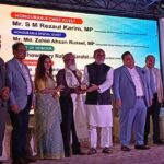 Rafiath Rashid Mithila Instagram - Today I am elated to share that Abbu received the 'Gorbito Baba' award organized by Gorbito Baba Foundation and Diamond World. Every independent and brave girl could survive on earth because she has/had a brave and empathetic dad. I am proud to have one. Happy fathers day ❤️