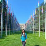 Rafiath Rashid Mithila Instagram - It was great to visit the United Nations Office in Geneva today. It was amazing to visit the UN Library in particular which is full of historical treasures starting from the League of Nations to the United Nations. The most interesting part was to be able to see a huge amount of archived documents from the Nuremberg trials against Nazi. On a separate note, it was a happy coincidence that our honourable Prime Minister, Sheikha Hasina, was also present here at Geneva at the UN today to attend the ILO Annual Conference. Thanks to #Oidel and #UniversityOfGeneva for organizing the visit. An eventful day indeed.