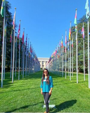 Rafiath Rashid Mithila Instagram - It was great to visit the United Nations Office in Geneva today. It was amazing to visit the UN Library in particular which is full of historical treasures starting from the League of Nations to the United Nations. The most interesting part was to be able to see a huge amount of archived documents from the Nuremberg trials against Nazi. 
On a separate note, it was a happy coincidence that our honourable Prime Minister, Sheikha Hasina, was also present here at Geneva at the UN today to attend the ILO Annual Conference. 

Thanks to #Oidel and #UniversityOfGeneva for organizing the visit. An eventful day indeed.
