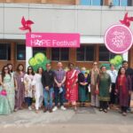 Rafiath Rashid Mithila Instagram - I hold on to hope...over fate BRAC Hope Festival!! 💗 From Bangladesh to the World. #BRAC #BracInternational #NotJustAnyJob