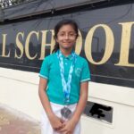 Rafiath Rashid Mithila Instagram - My little champ won two medals for achieving 2nd place in sprint and 2nd place in relay race, along with performing taekwondo, drill and parade on her annual sports day! ❤️🏅🏅