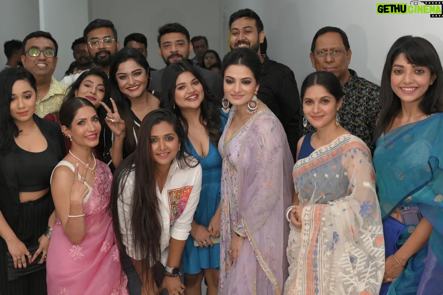 Rafiath Rashid Mithila Instagram - Moments from the music launch of our film #Mayaa directed by @raajhorsheede Music composed by @ranajoybhattacharjee Sung by @somlataacharyyachowdhury and @ujaan.mukherjee2000 Available only on @saregama_official