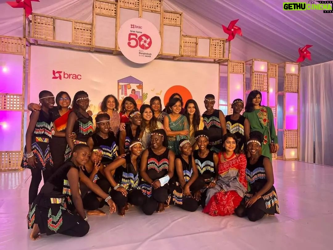 Rafiath Rashid Mithila Instagram - We celebrated a grand #BRAC at 50th event in Uganda! @brac__uganda @bracworld