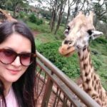 Rafiath Rashid Mithila Instagram - Breakfast date with my favourite animal 🦒🦒🦒