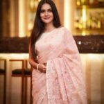 Rafiath Rashid Mithila Instagram – #JamdaniSareeLove 💗