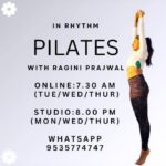 Ragini Prajwal Instagram - Pilates, the secret weapon for a strong, balanced, and confident you. Let's work on that powerhouse together! 💪✨ . New batches starting from May 15th!! . InRhythm Pilates, Shakthi Yoga & Animal Flow with @u_rhythmix! @iamraginiprajwal @canikac @shakthi_yoga_niranjan.yerra . #PilatesConfidence #PowerhouseWorkout #urhythmix
