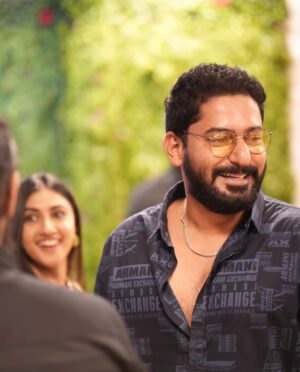 Ragini Prajwal Instagram - PRAG at @plumandsugar & @dermatonik_ !❤️ @prajwaldevaraj @iamraginiprajwal
.
Wishing you a heart congratulations on Bangalore biggest Spa & Salon!
.
A must visit for a great experience!👌
.
Outfit: @mileenia.official
Pictures: @kabir_photography___ 
Venue: @plumandsugar @dermatonik_