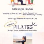 Ragini Prajwal Instagram – Embrace the Pilates journey: breathe, lengthen, and embrace the burn. Let’s redefine fitness together! 💫
.
Join me on the mat for a Pilates experience that will challenge, inspire, and transform. Are you ready to level up your fitness game? 💥 
.
Classes availae online as well as at the studio! Whatsapp 9535774747 for details!

#PilatesChallenge #levelupfitness #May #urhythmix