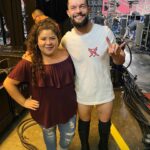 Raini Rodriguez Instagram - Thank you @finnbalor for a fun time and incredible seats yesterday at Monday Night Raw! The show was so awesome, my nephew was in awe the whole night 🔥♥️