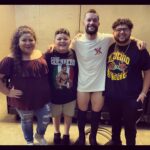 Raini Rodriguez Instagram - Thank you @finnbalor for a fun time and incredible seats yesterday at Monday Night Raw! The show was so awesome, my nephew was in awe the whole night 🔥♥️