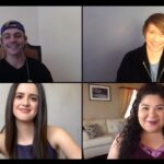 Raini Rodriguez Instagram – SURPRISEEEE *insert A&A theme song intro clap* 👏🏽👏🏽👏🏽 Thank you @enews for reuniting us via Zoom!! ✨We had so much fun reminiscing all about the show! These people make my heart so happy💜💜 Did someone say…reunion movie😉 #AustinAndAlly forever •
•
•
Link in bio for the A&A Zoom reunion!