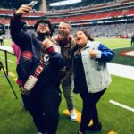 Raini Rodriguez Instagram – pulled up to the H❤️💙🤘🏽