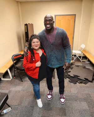 Raini Rodriguez Instagram - Let’s get ready to rumble!
•
•
Thank you @wwe for an amazing weekend💜