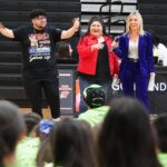 Raini Rodriguez Instagram – Let’s get ready to rumble!
•
•
Thank you @wwe for an amazing weekend💜