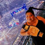 Raini Rodriguez Instagram – Wrestlemania night 1 was the bEST
💋✨