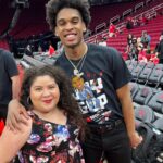 Raini Rodriguez Instagram – Thank you @houstonrockets for a super fun night yesterday!! My family and I enjoyed every minute of it. The seats   company were top notch 🤩🚀