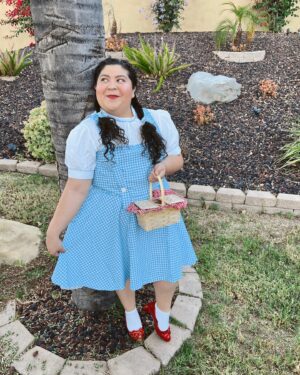 Raini Rodriguez Instagram - Anybody know a way to get back home? I don’t think I’m in Kansas anymore 🌈✨👠