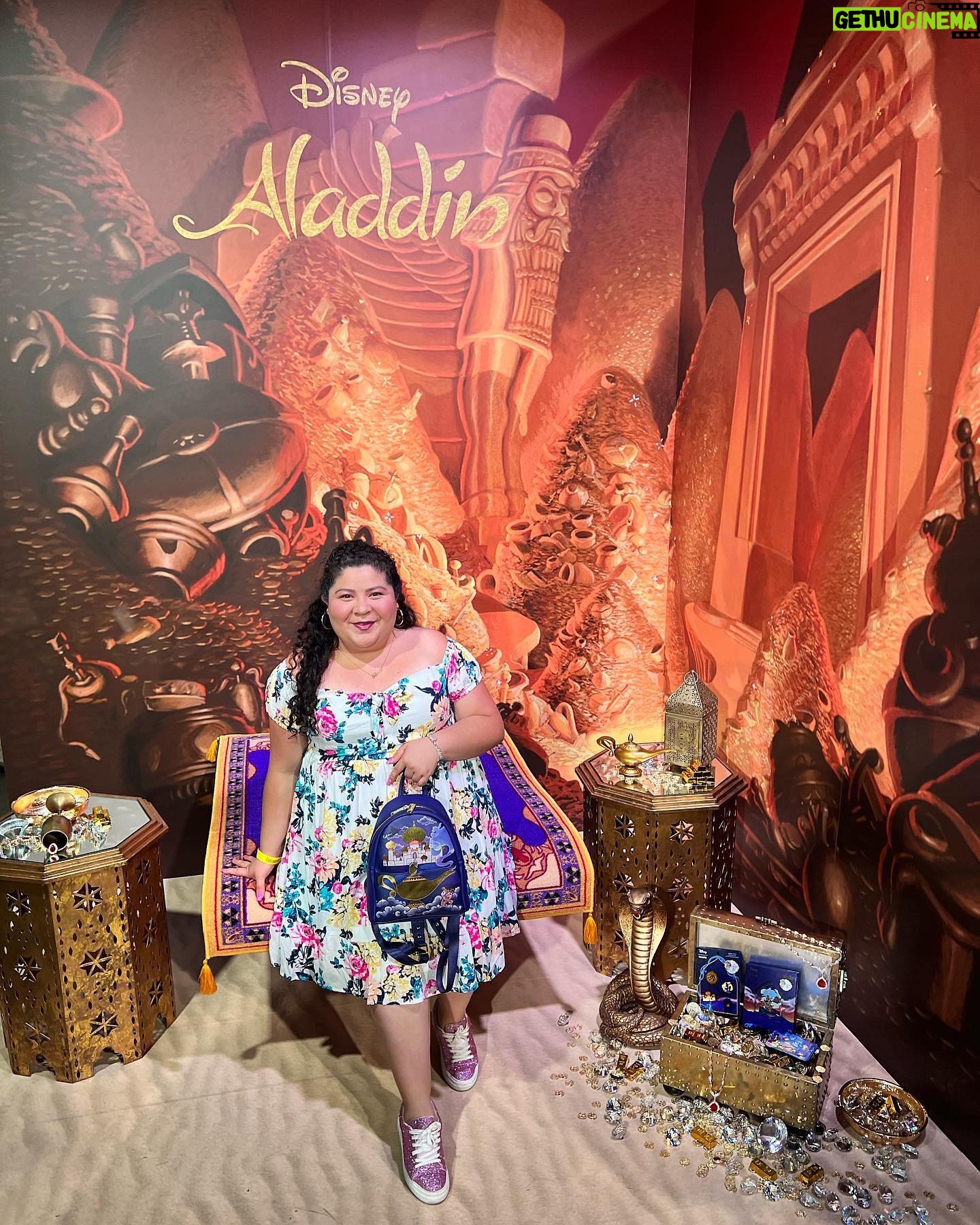 Raini Rodriguez Instagram - Summer of Loungefly ☀️ Thank you @loungefly @originalfunko for having me! I loved getting to see all of the different collections 🤩 I seriously need that Lisa Frank wallpaper in my room asap✨🌈💋