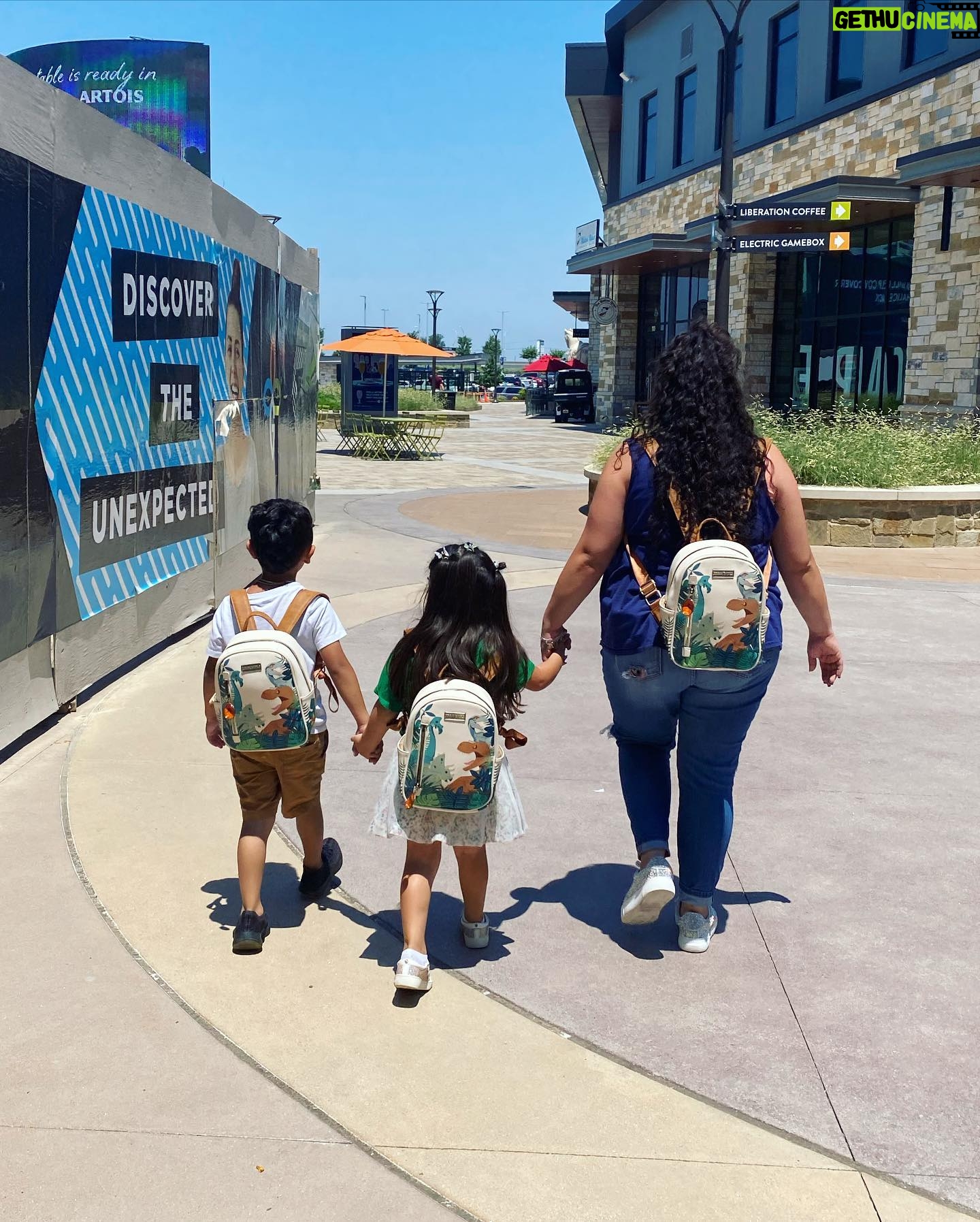 Raini Rodriguez Instagram - I took my family to visit Jurassic World: The Exhibition last week and y’all…it did not disappoint 🦖 There were so many beautiful sights and dinosaurs to see. You are completely transported to Isla Nublar! We even got to meet our favorite little dino, Bumpy!! Thank you @universalpictures, @jurassicworldexhibition, and @dreamworks for taking my family on an awesome adventure!! Y’all NEED to check out this exhibition! #JWExhibition #DinosinDallas #JurassicWorld #CampCretaceous