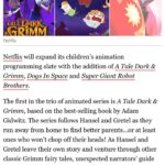 Raini Rodriguez Instagram – So excited to announce I’ll be voicing Gretel in my newest animated TV show “A Tale Dark and Grimm” which premieres this fall on @netflix 🔥
We have a great cast   crew behind this show, including @andrerobinson2 who voices my bro Hansel, and I got to reunite w/ @davidhenrie who is one of our amazing producers! Y’all better get ready, because it’s about to get Grimm up in here 😜