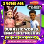 Raini Rodriguez Instagram – Great news, Camp Fam 🦖
Jurassic World: Camp Cretaceous has been nominated for a #KidsChoiceAward for Favorite Cartoon! You can go to the link in my bio and cast your vote now 🦕
•
@dreamworkstv @nickelodeon @kidschoiceawards