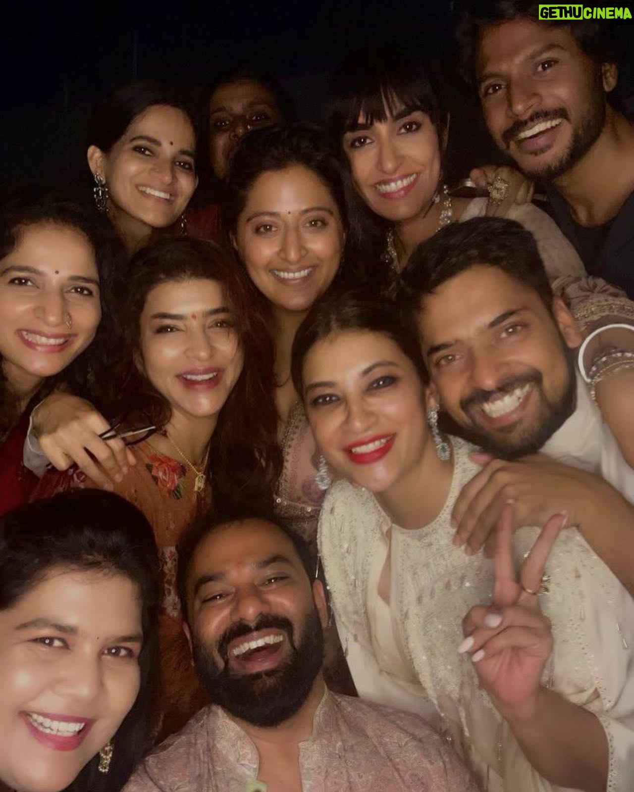 Raja Kumari - 130.5K Likes - Home is where the heart is ❤️ Thank You Hyderabad for the most beautiful Deepavali. Felt so good to hear Telugu spoken all around me with friends that truly love me but honestly…NOTHING will beat this vision board moment of dancing with Megastar @chiranjeevikonidela
Thank you @lakshmimanchu for always being my biggest champion and making sure everyone knows who I really am. Love to my girlies @deejasti @vasukipunj for always being the light and making sure I have the best people around me 🪔