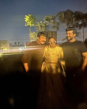 Raja Kumari Instagram - Home is where the heart is ❤️ Thank You Hyderabad for the most beautiful Deepavali. Felt so good to hear Telugu spoken all around me with friends that truly love me but honestly…NOTHING will beat this vision board moment of dancing with Megastar @chiranjeevikonidela 
Thank you @lakshmimanchu for always being my biggest champion and making sure everyone knows who I really am. Love to my girlies @deejasti @vasukipunj for always being the light and making sure I have the best people around me 🪔