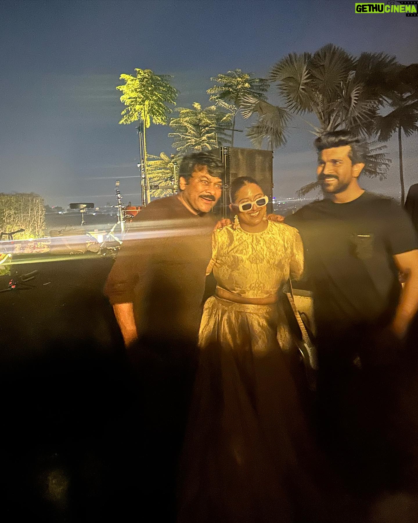 Raja Kumari - 130.5K Likes - Home is where the heart is ❤️ Thank You Hyderabad for the most beautiful Deepavali. Felt so good to hear Telugu spoken all around me with friends that truly love me but honestly…NOTHING will beat this vision board moment of dancing with Megastar @chiranjeevikonidela
Thank you @lakshmimanchu for always being my biggest champion and making sure everyone knows who I really am. Love to my girlies @deejasti @vasukipunj for always being the light and making sure I have the best people around me 🪔
