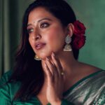 Raja Kumari Instagram – దీపావళి శుభాకాంక్షలు 🪔 
Sending love and light to the world from my hometown of Hyderabad. 

Wearing @raw_mango 
Styled by @tryagaintoobad @styled_by_meera 
Glam @riyasheth.makeuphair @helena_hair_stylist 
Shot by @trishasarang