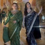 Raja Kumari Instagram - MD & RK in AD 👑🐘❤️ @madhuridixitnene @anitadongre #BeKindRewild #anitadongrerewild