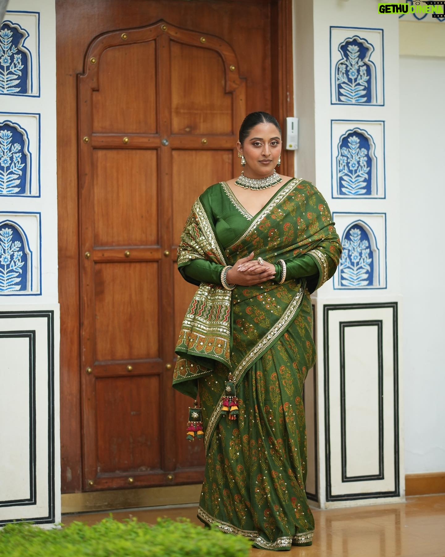 Raja Kumari - 49.8K Likes - Spent a beautiful weekend at the @theleelapalace_jaipur with @anitadongre 🐘
Styled by @tryagaintoobad @styled_by_meera
Jewels by @anayah_jewellery @spiffypublicrelations
Shoes @fizzygoblet @elevate_promotions
#BeKindRewild #AnitaDongreRewild