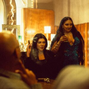 Raja Kumari Instagram - Sharing the screen with the Sherni herself @sushmitasen47 was an unforgettable experience. I’ve never met someone that made me feel so powerful! What a Don! GOALS FR! Thank you @disneyplushotstar for trusting me and my team to create this anthem for Shernis everywhere 🐅 AARYA SEASON 3 OUT NOW!

📸 @thesikhboy