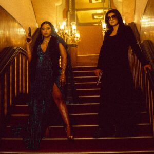 Raja Kumari Instagram - Sharing the screen with the Sherni herself @sushmitasen47 was an unforgettable experience. I’ve never met someone that made me feel so powerful! What a Don! GOALS FR! Thank you @disneyplushotstar for trusting me and my team to create this anthem for Shernis everywhere 🐅 AARYA SEASON 3 OUT NOW!

📸 @thesikhboy