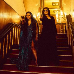 Raja Kumari Instagram - Sharing the screen with the Sherni herself @sushmitasen47 was an unforgettable experience. I’ve never met someone that made me feel so powerful! What a Don! GOALS FR! Thank you @disneyplushotstar for trusting me and my team to create this anthem for Shernis everywhere 🐅 AARYA SEASON 3 OUT NOW!

📸 @thesikhboy