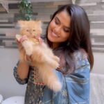Rakshita Suresh Instagram - Eid Mubarak from me and Zulu! 🌙🫶🏼✨ 🎥 @sivaangi.krish 🐱 @ziya_hadhijath