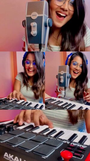 Rakshita Suresh Instagram - On today’s #RakstaGram 🎧💌🫶🏼

One of my most favourite songs from one of my most favourite movies! 🥰♥️