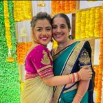 Rakshita Suresh Instagram - Happy Mothers Day Amma! 🩵 Thank you for your unconditional love, so grateful for everything that you do for me. 🫶🏼🧿 You truly are a superwoman ✨ @anithasuresh 💎 Sending my love to alllll the mothers out there! 😘