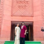 Rakul Preet Singh Instagram - An unforgettable moment at the new Parliament of India in Delhi, witnessing the spirit of democracy in action. Satyameva Jayate! Jai Hind! 🇮🇳